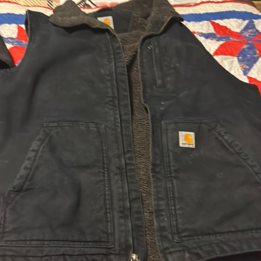 Carhartt Men's Black Vest